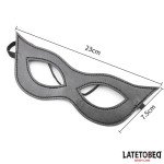 Antifaz Negro Elastico