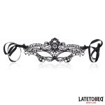 Antifaz Elegante Negro