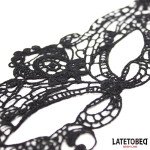 Antifaz Elegante Negro