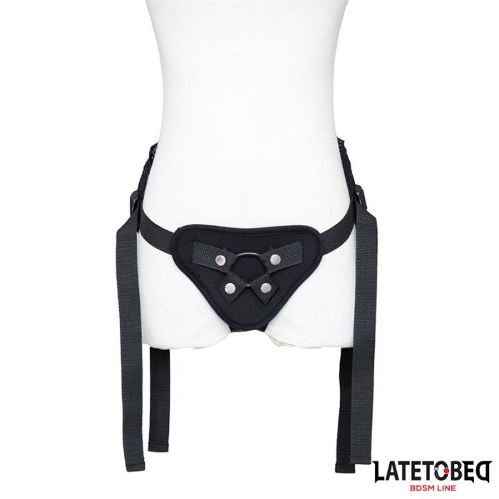 Arnes Strap On Encaje con Anillo Silicona Ajustable