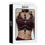 Hilda Arnes de Pecho con Cadenas Cuero Vegano Talla Unica