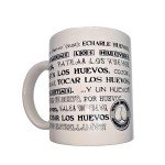 Taza Mug Sinonimos Huevos 370ml