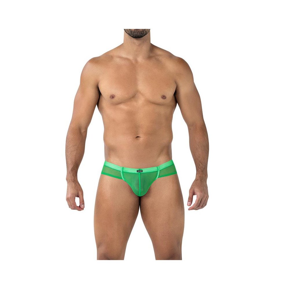 C4MSPX22 Calzoncillo Cheeky Brief Verde