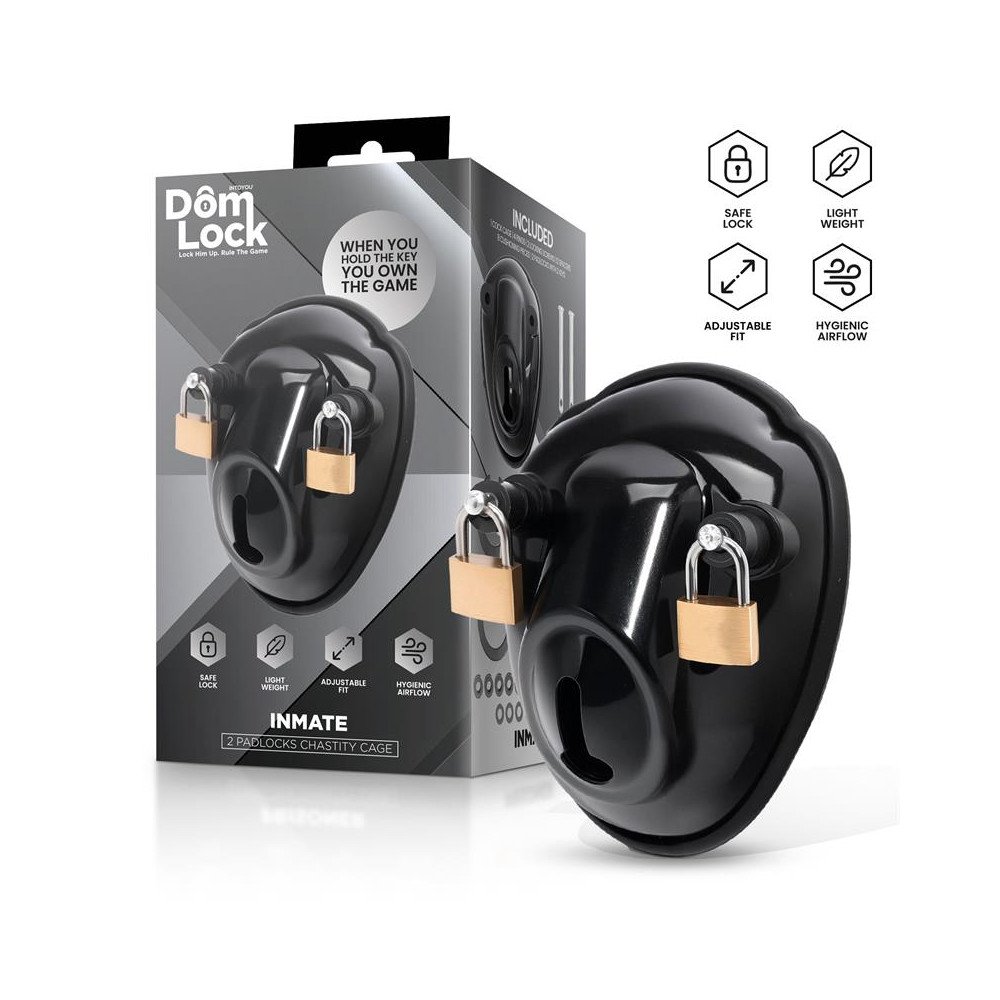 Inmate Jaula para el Pene con Espaciadores