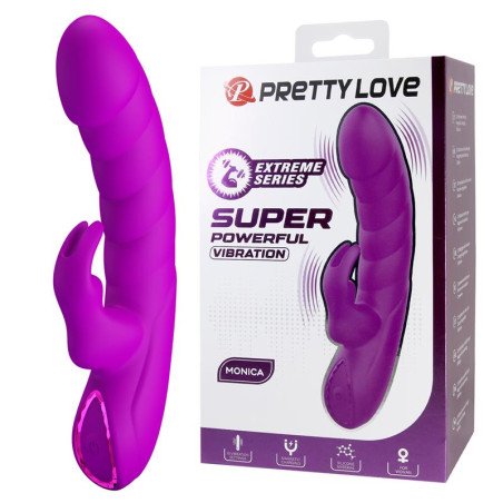Monica Vibrador con Conejito
