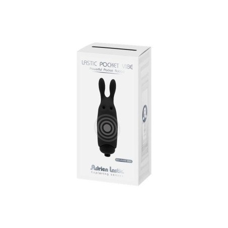 Bala Vibradora Lastic Pocket Negro