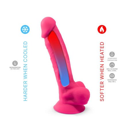 Dildo Dual Density con vibracion Mod 1 8