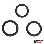 Set de 3 Anillos para el Pene Silicona S M y L