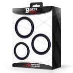Set de 3 Anillos para el Pene Silicona S M y L