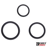 Set de 3 Anillos para el Pene Silicona S M y L