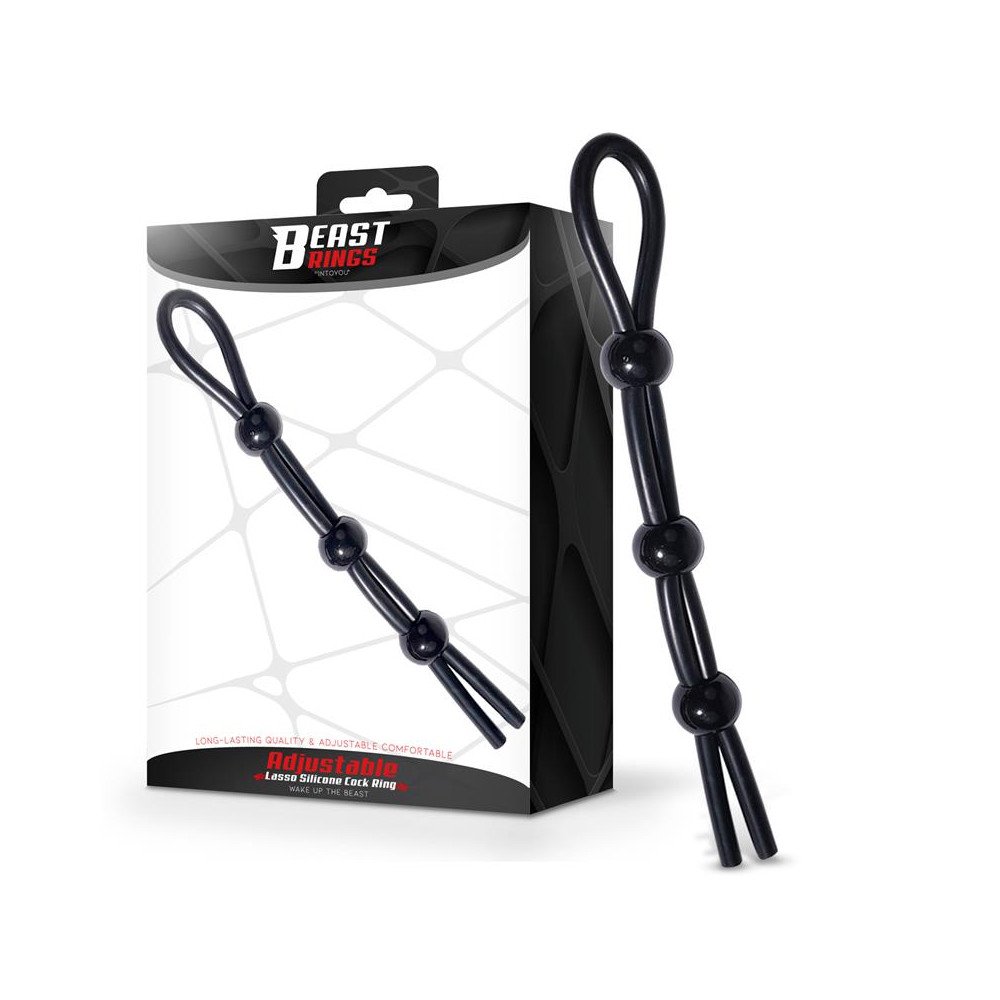 Lasso Anillo para el Pene Silicona Ajustable