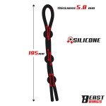 Lasso Anillo para el Pene Silicona Ajustable