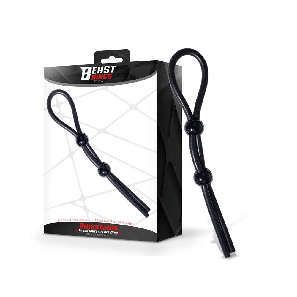 Lasso Anillo para el Pene Silicona Ajustable