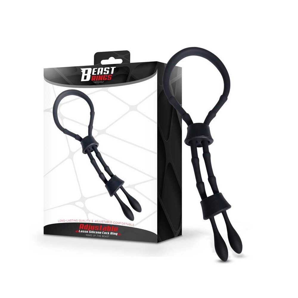 Lasso Anillo para el Pene Silicona Ajustable