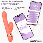 Mindy Vibrador con Anillo de Bolas Up and Down Finger y Pulsacion con APP