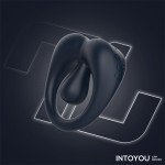 Kenny Anillo Vibrador con Estimulador de Clitoris y APP Azul Noche