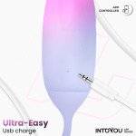 Huevo Silicona Doble Capa con APP Rosa Azul