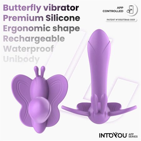 Wingy Estimulador Mariposa con APP Lavanda