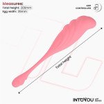 Huevo Vibrador con Movimiento Waving con APP USB