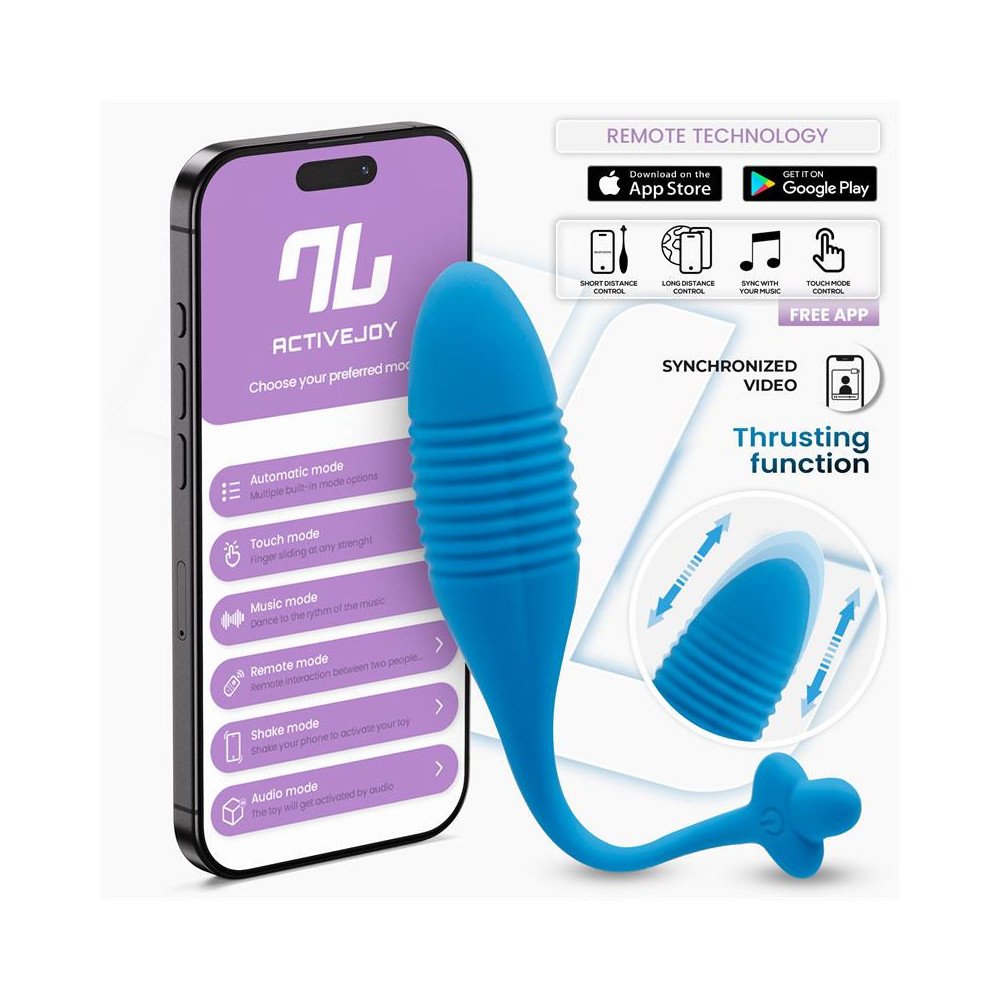 Huevo con Up and Down Thrusting y APP USB