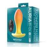 Auria Plug Anal con Vibracion y Control Remoto USB C