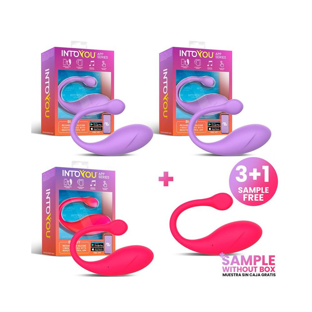 Pack 31 Bulby Huevo Vibrador con APP