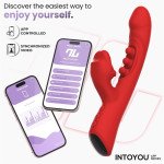 Trixy Vibrador con Tapping y Biting con App