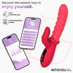 Tingly Vibrador con Finger y Movimiento Waving con APP