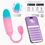NexEgg Motion Huevo Vibrador con Thrusting App Rosa Turquesa