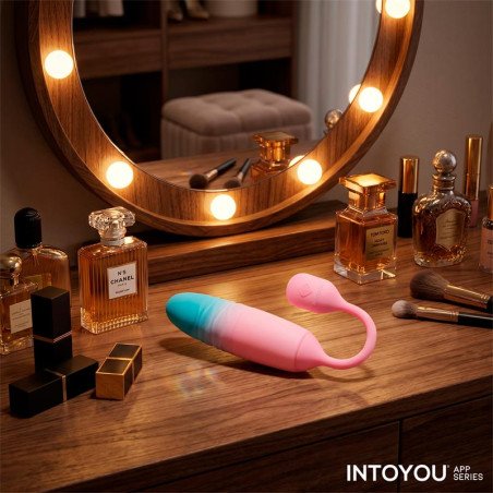 NexEgg Motion Huevo Vibrador con Thrusting App Rosa Turquesa