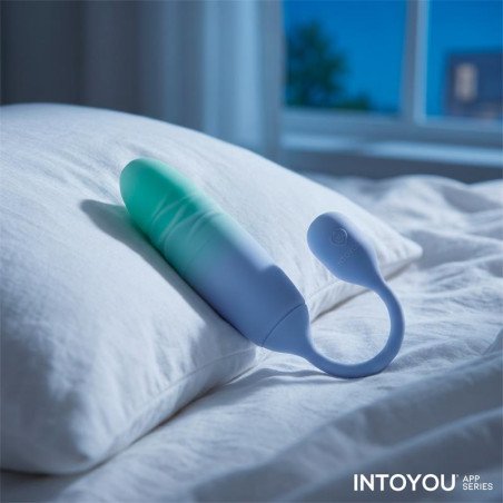 NexEgg Motion Huevo Vibrador con Thrusting App Lila Pistacho
