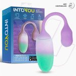 NexEgg Huevo Vibrador Silicona Doble capa con App Lila Pistacho