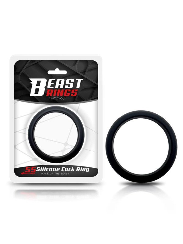 Anillo para el Pene Silicona Solida 55 cm Negro