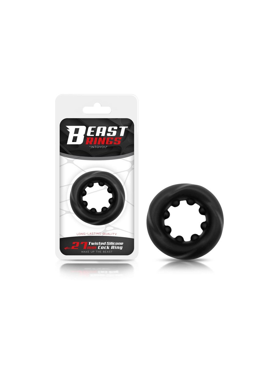 Anillo para el Pene Twisted Silicona Liquida 27 cm