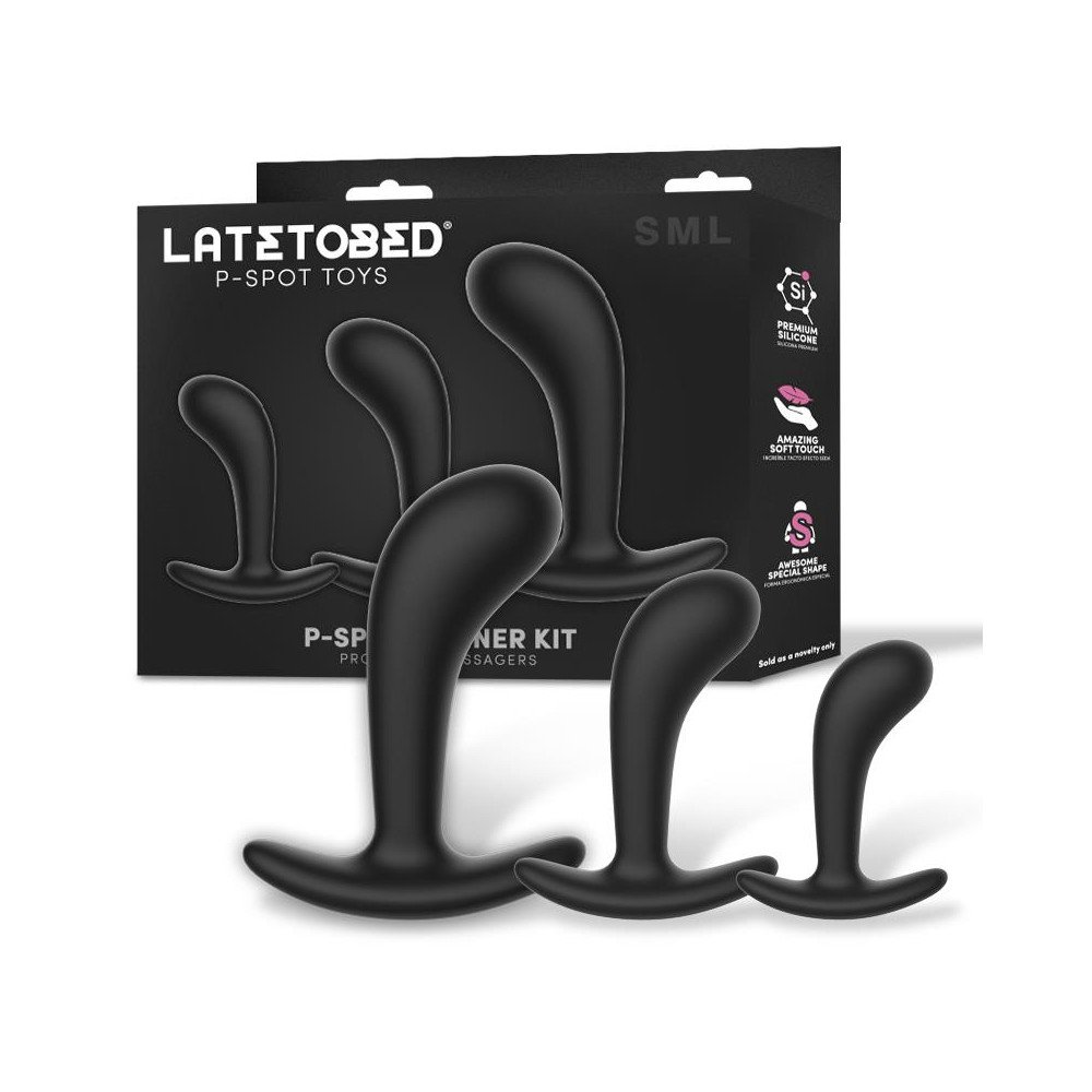 Set de 3 Masajeadores Prostaticos