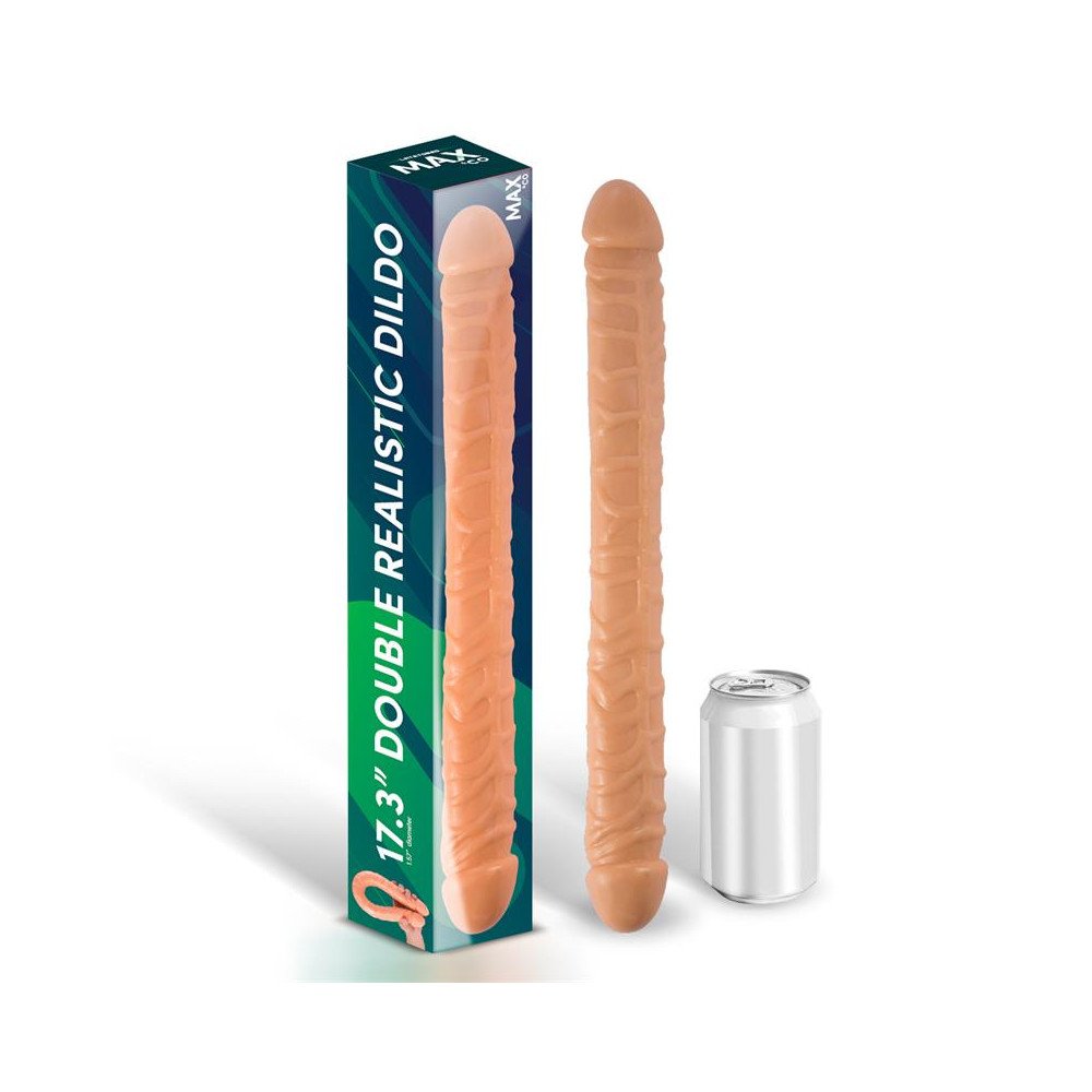 Trent Dildo Doble Realista Natural 173 44 cm