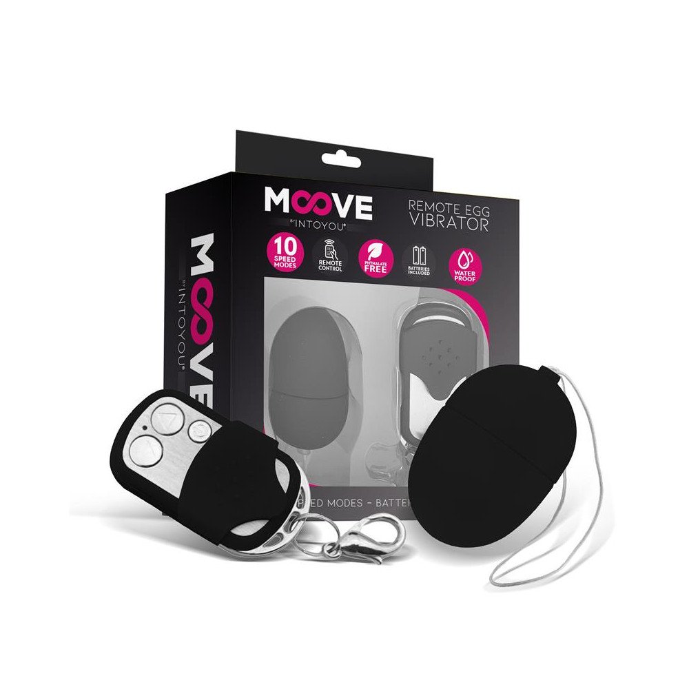 Huevo Vibrador con Control Remoto Mini Negro