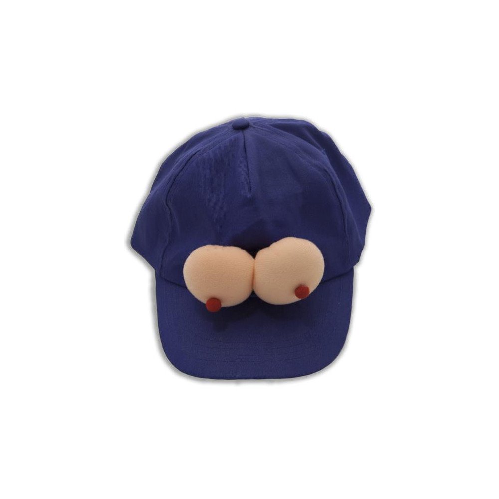 Gorra Azul con Tetas