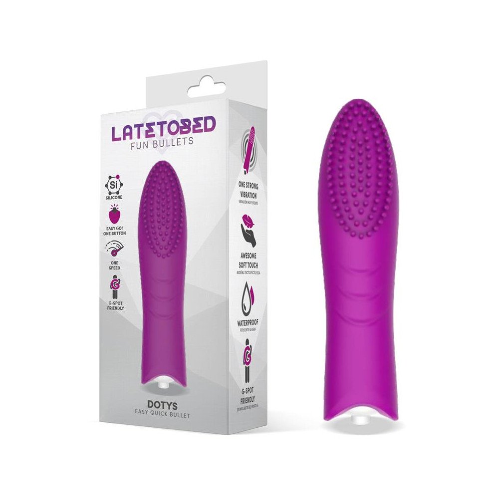 Dotys Bala Vibradora Easy Quick Silicona Purpura