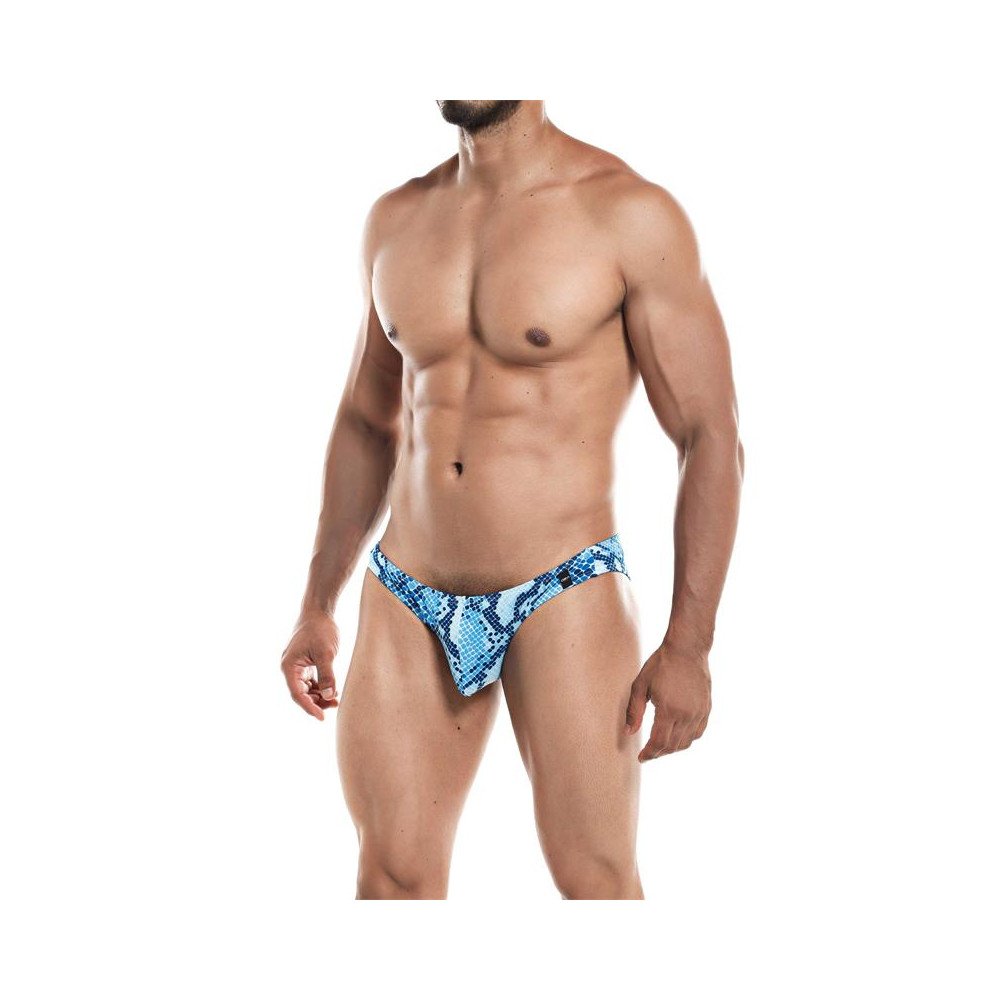 Slip Bikini Corte Bajo Provocative Estampado Serpiente