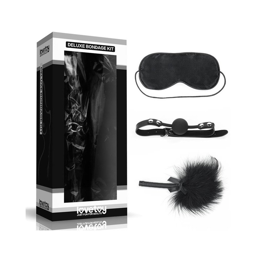 Kit Bondage Deluxe Negro