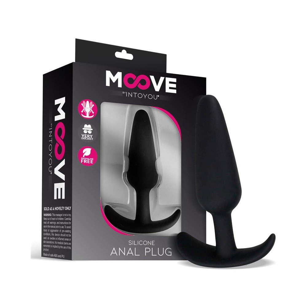 Plug Anal Silicona Pequeno Negro