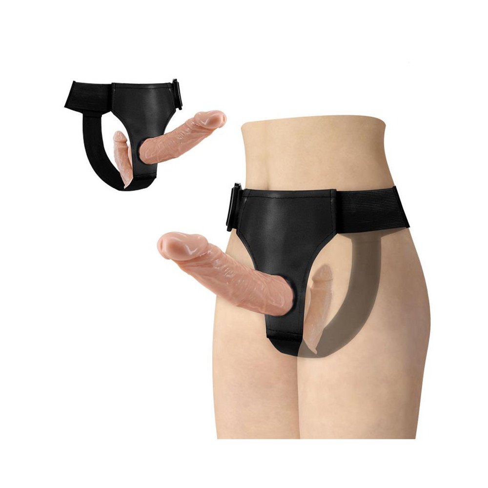 Arnes con Dildo Doble 71 59