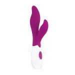 Preston Vibrador con Estimulador Silicona