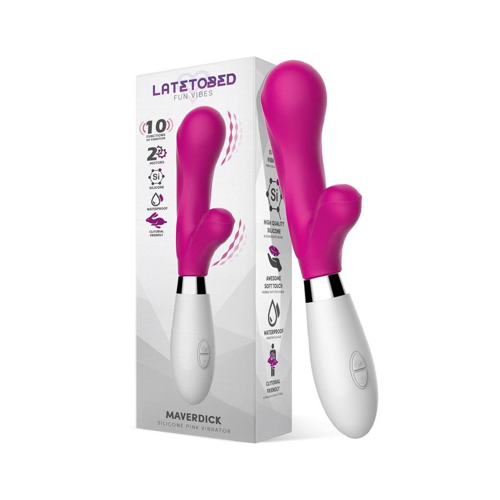Maverdick Vibrador Silicona Rosa