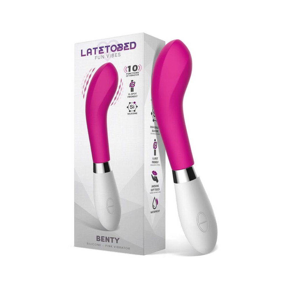 Benty Vibrador Silicona Rosa