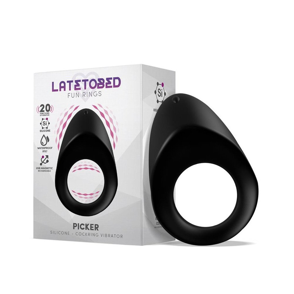 Picker Anillo Vibrador Parejas Silicona