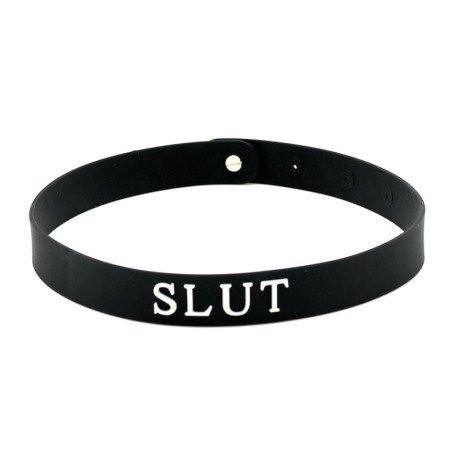 Collar Slut Silicona