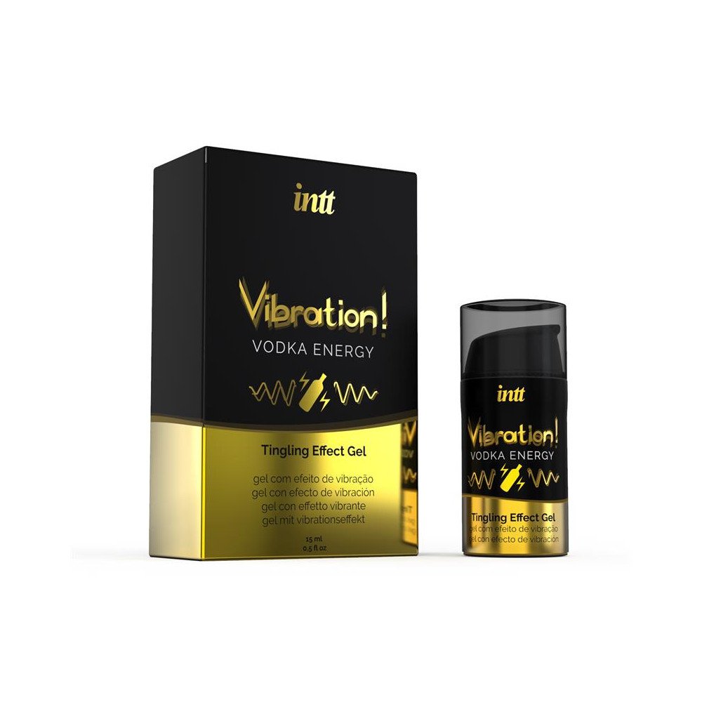 Vibrador Liquido Efecto Calor Aroma Vodka 15 ml
