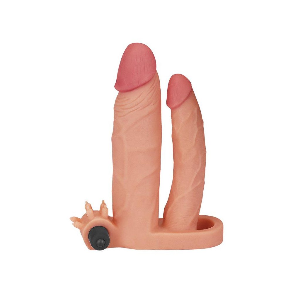 Funda para el Pene Doble con Vibracion 1